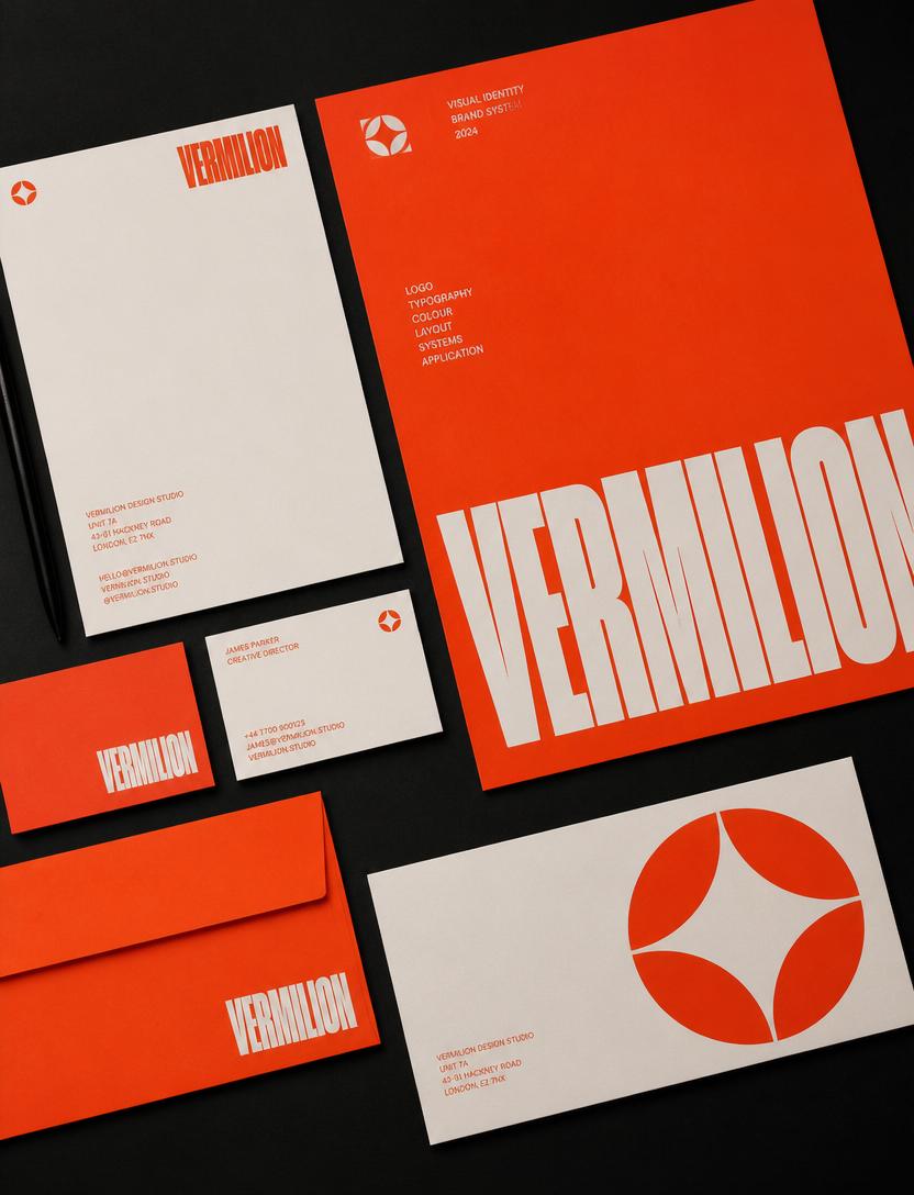 Vermilion — Brand Identity System